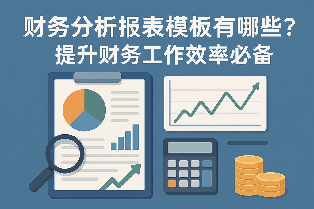 财务分析报表模板有哪些？提升财务工作效率必备