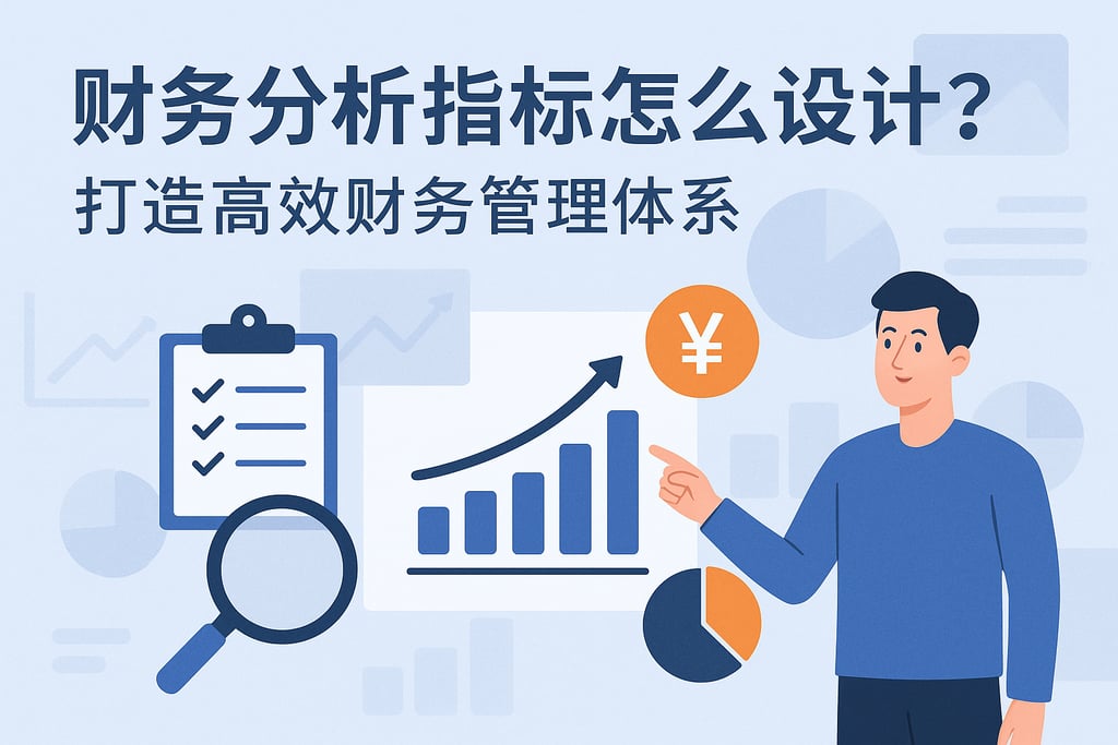 财务分析指标怎么设计？打造高效财务管理体系