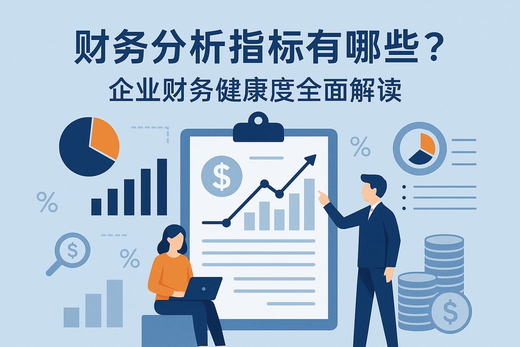 财务分析指标有哪些？企业财务健康度全面解读