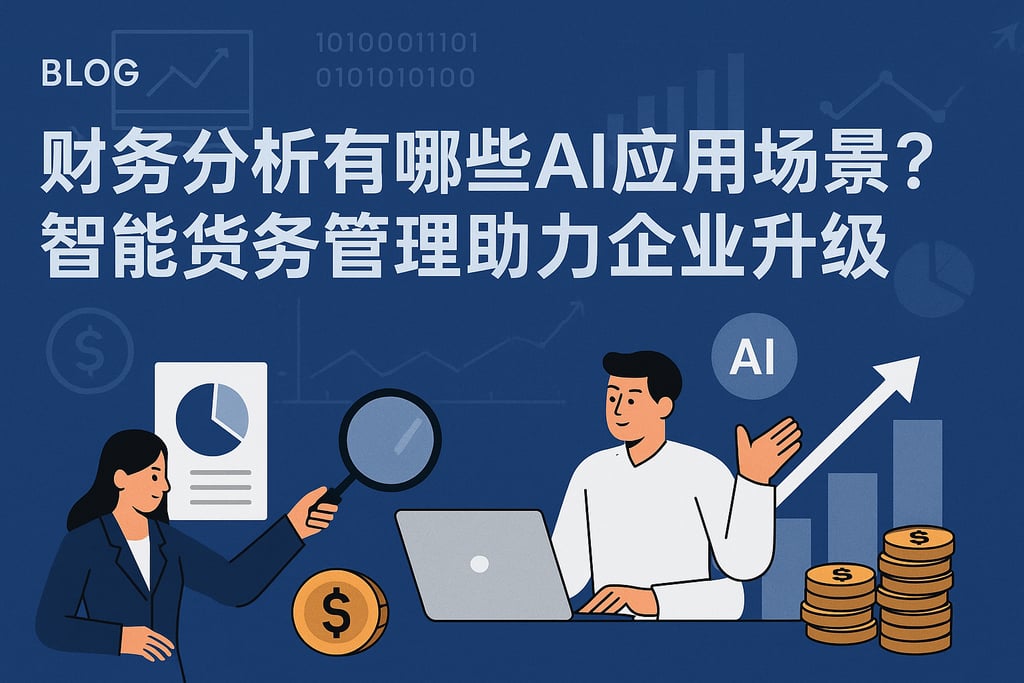 财务分析有哪些AI应用场景？智能财务管理助力企业升级