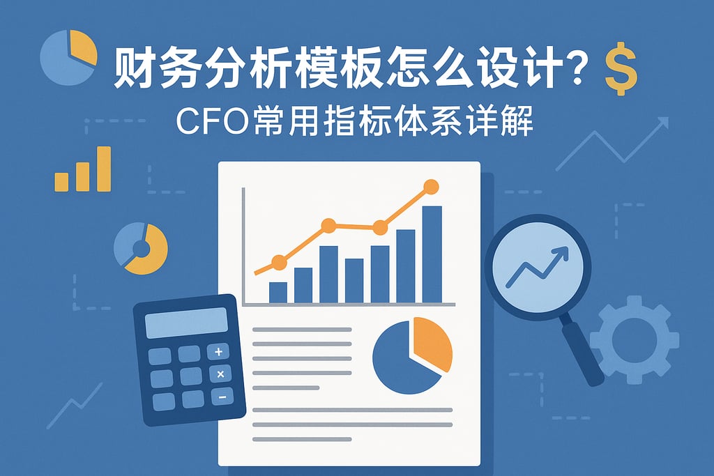 财务分析模板怎么设计？CFO常用指标体系详解