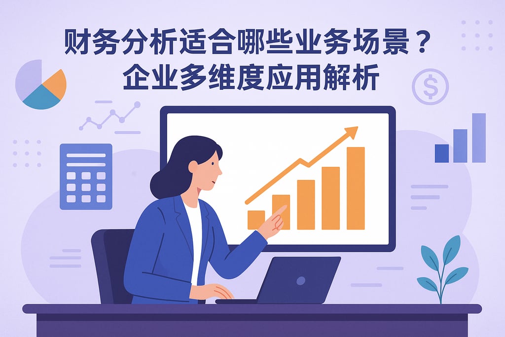财务分析适合哪些业务场景？企业多维度应用解析