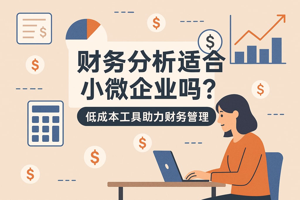 财务分析适合小微企业吗？低成本工具助力财务管理