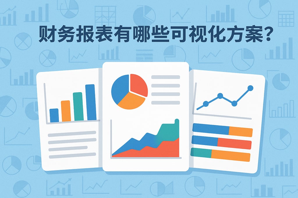 财务报表有哪些可视化方案？图表设计提升阅读体验 | 帆软数字化转型知识库