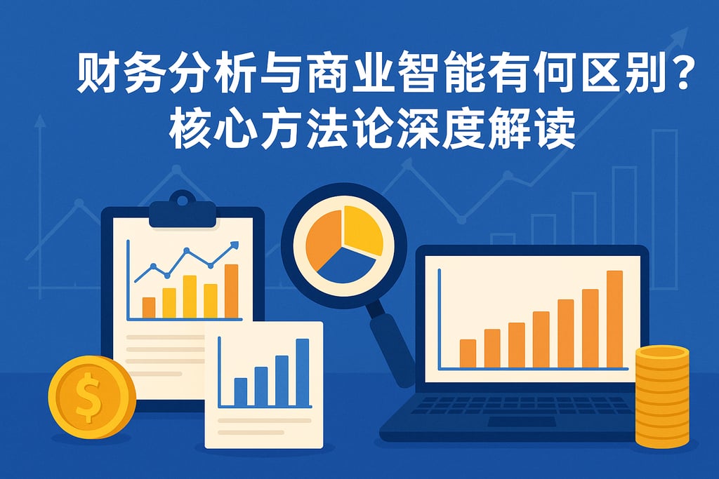 财务分析与商业智能有何区别？核心方法论深度解读