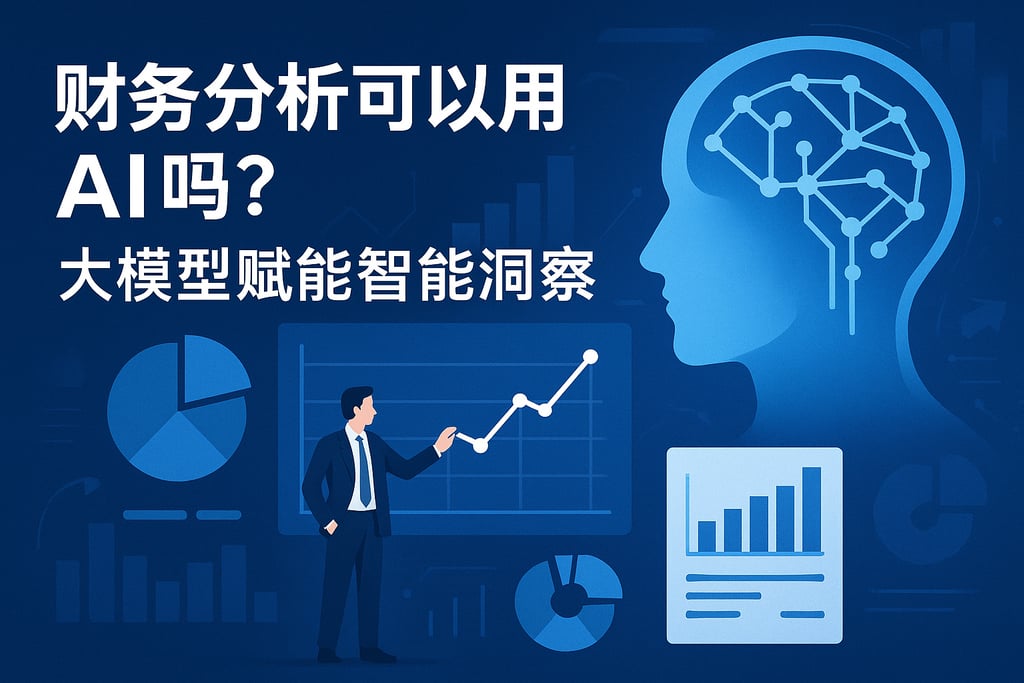 财务分析可以用AI吗？大模型赋能智能洞察