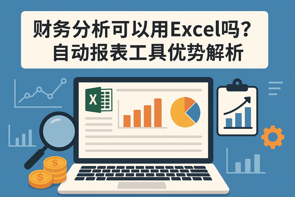 财务分析可以用Excel吗？自动报表工具优势解析