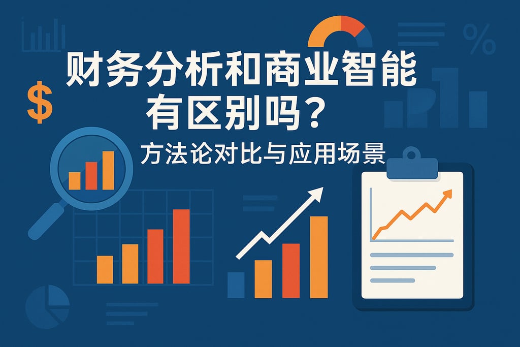 财务分析和商业智能有区别吗？方法论对比与应用场景