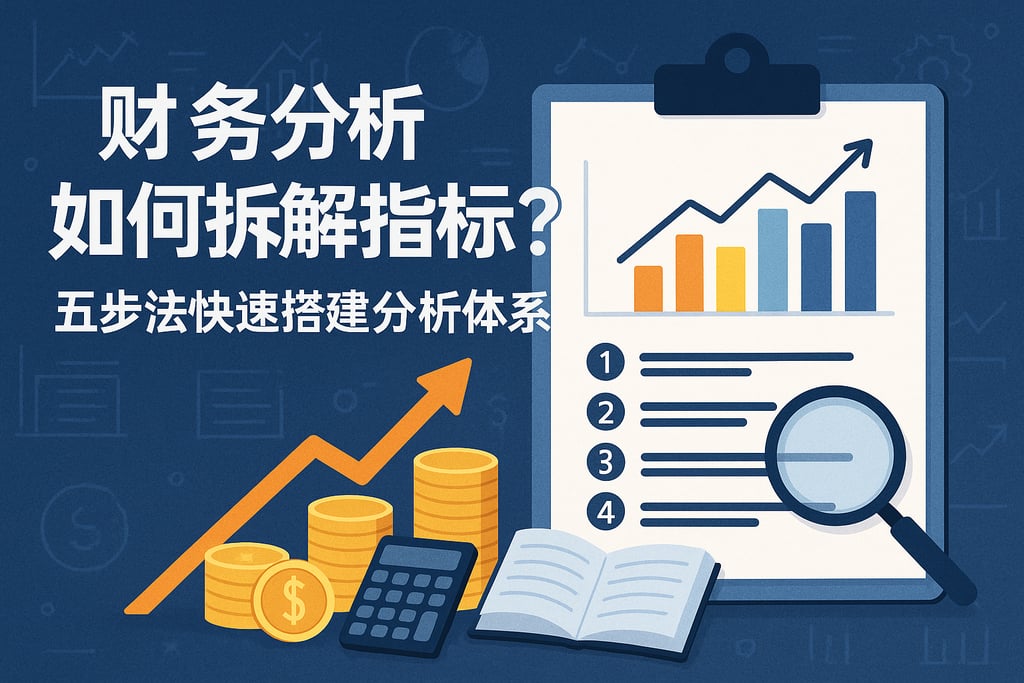 财务分析如何拆解指标？五步法快速搭建分析体系