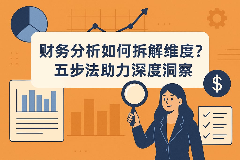 财务分析如何拆解维度？五步法助力深度洞察