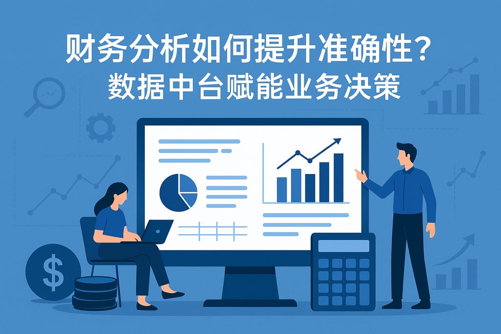 财务分析如何提升准确性？数据中台赋能业务决策