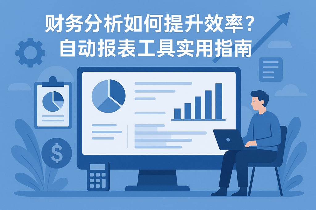 财务分析如何提升效率？自动报表工具实用指南