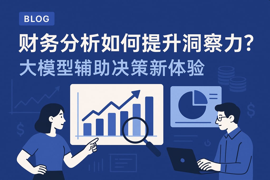 财务分析如何提升洞察力？大模型辅助决策新体验