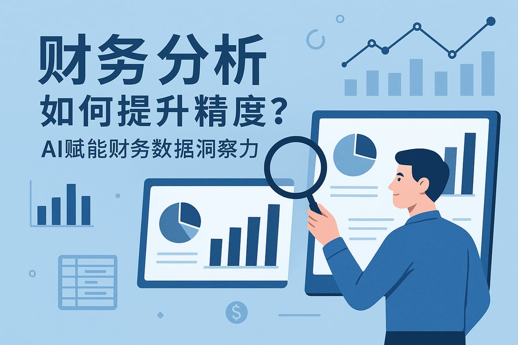 财务分析如何提升精度？AI赋能财务数据洞察力