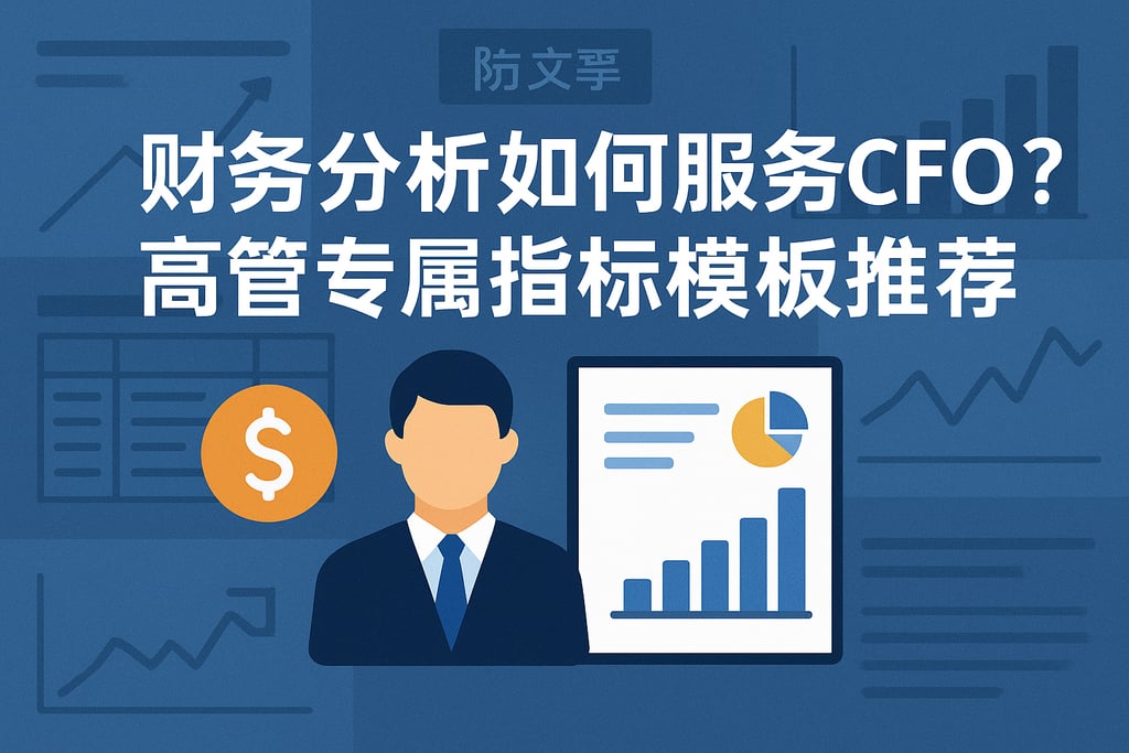 财务分析如何服务CFO？高管专属指标模板推荐