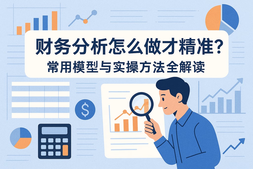 财务分析怎么做才精准？常用模型与实操方法全解读