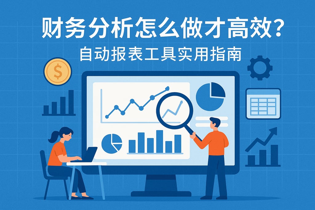 财务分析怎么做才高效？自动报表工具实用指南