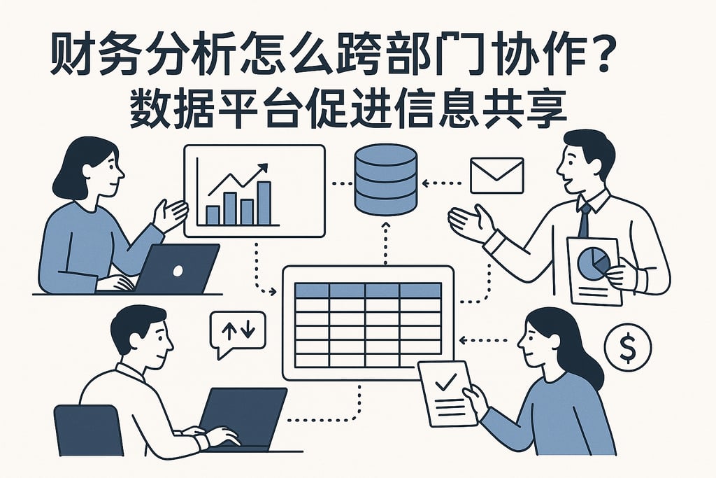 财务分析怎么实现跨部门协作？数据平台促进信息共享