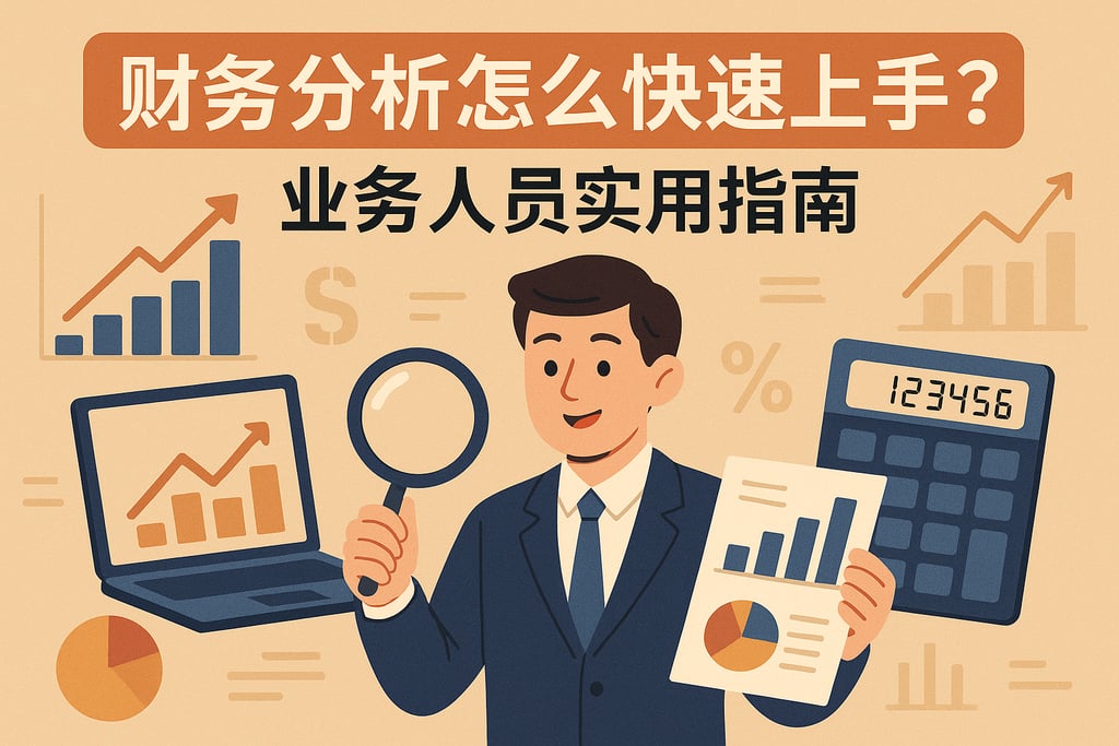 财务分析怎么快速上手？业务人员实用指南