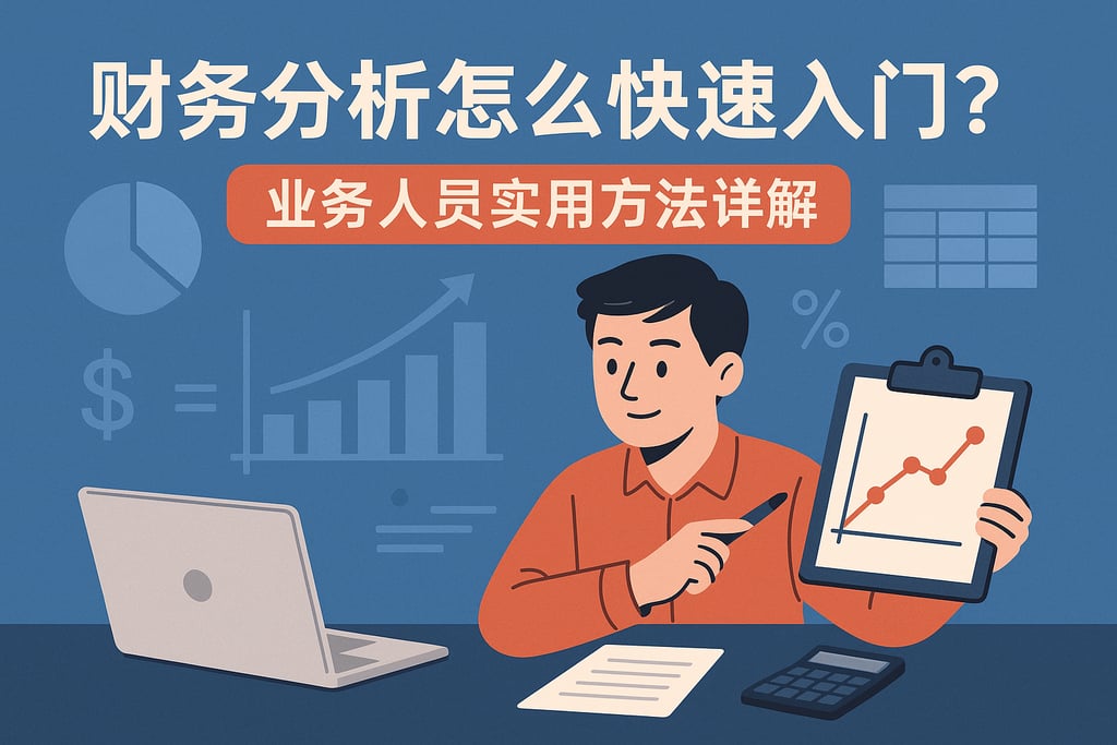 财务分析怎么快速入门？业务人员实用方法详解