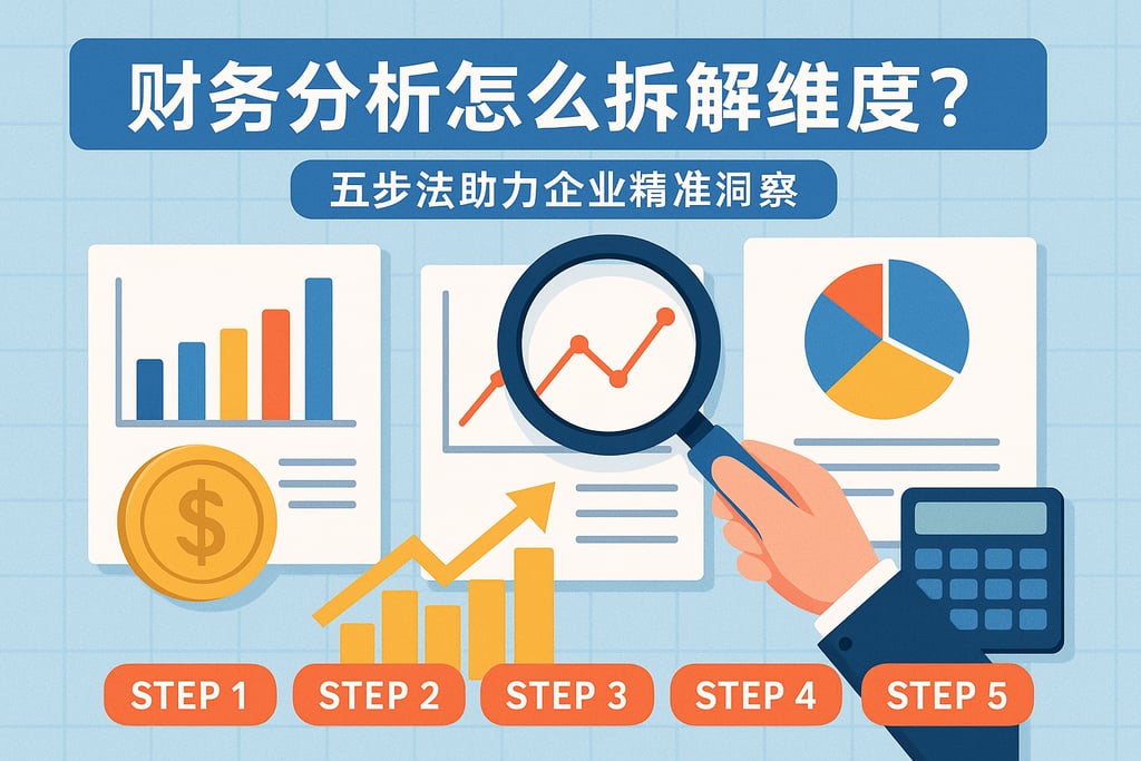 财务分析怎么拆解维度？五步法助力企业精准洞察