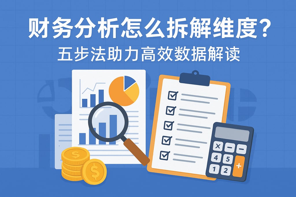 财务分析怎么拆解维度？五步法助力高效数据解读