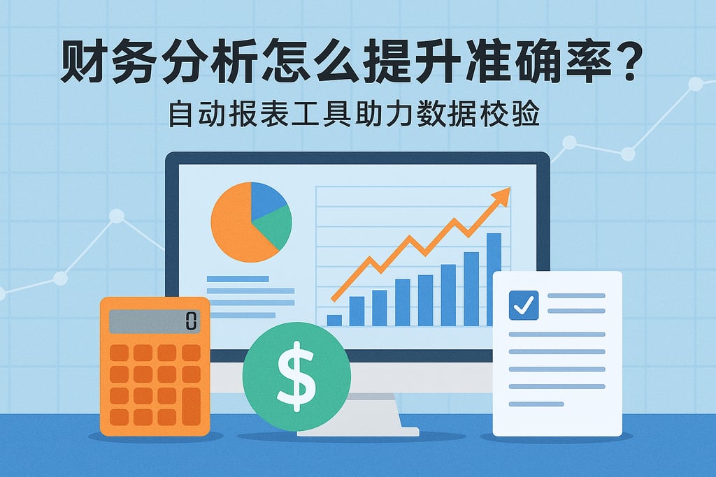 财务分析怎么提升准确率？自动报表工具助力数据校验