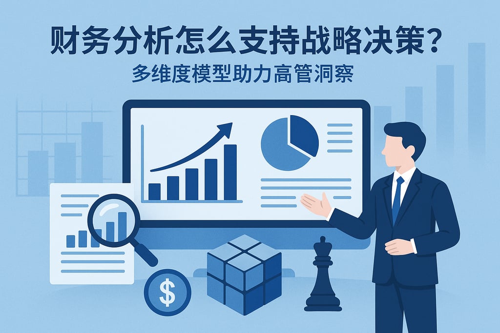 财务分析怎么支持战略决策？多维度模型助力高管洞察