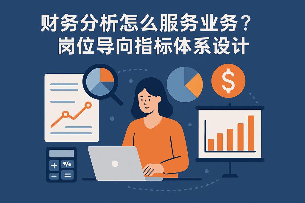 财务分析怎么服务业务？岗位导向指标体系设计