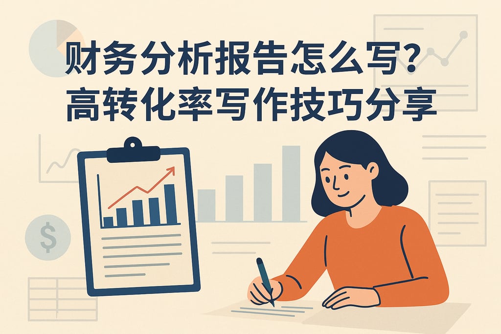 财务分析报告怎么写？高转化率写作技巧分享