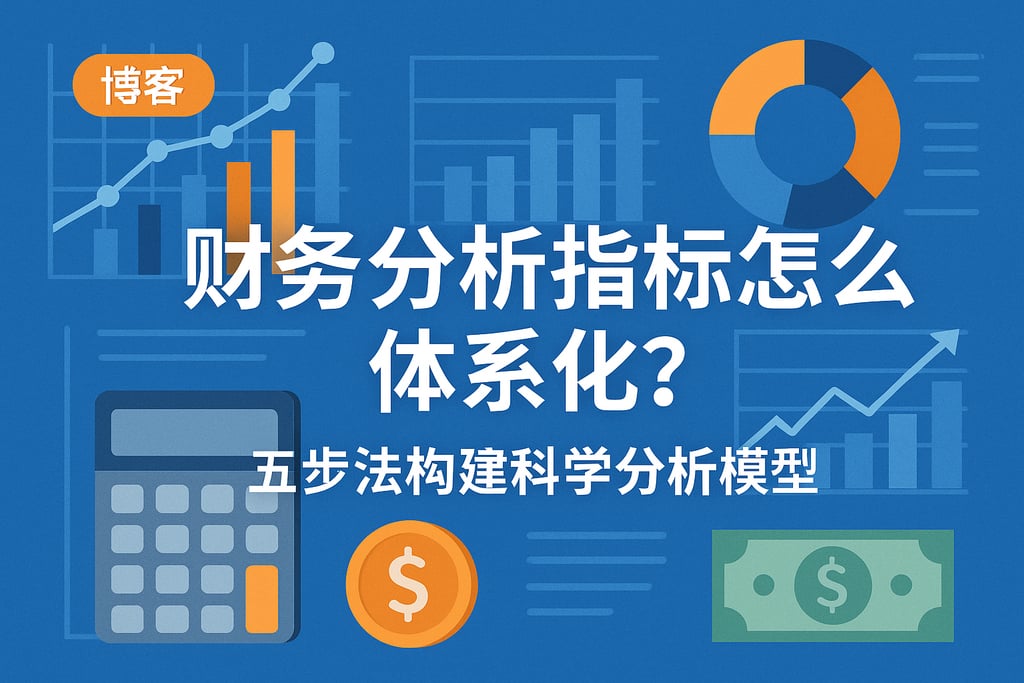 财务分析指标怎么体系化？五步法构建科学分析模型
