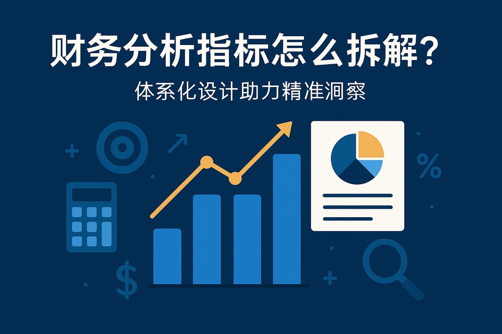 财务分析指标怎么拆解？体系化设计助力精准洞察