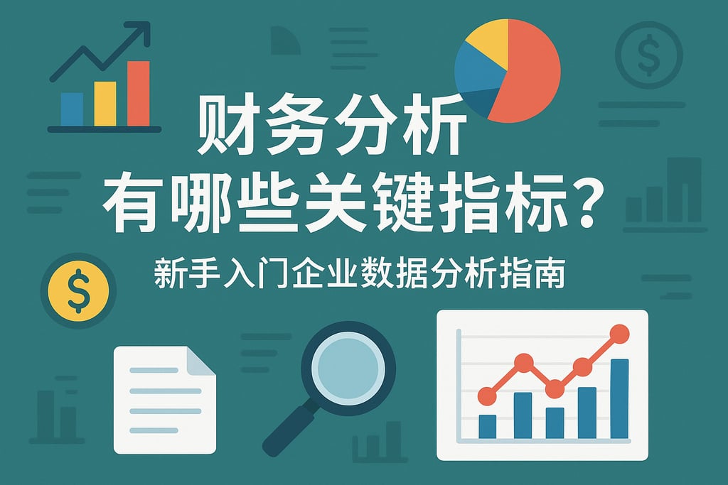 财务分析有哪些关键指标？新手入门企业数据分析指南