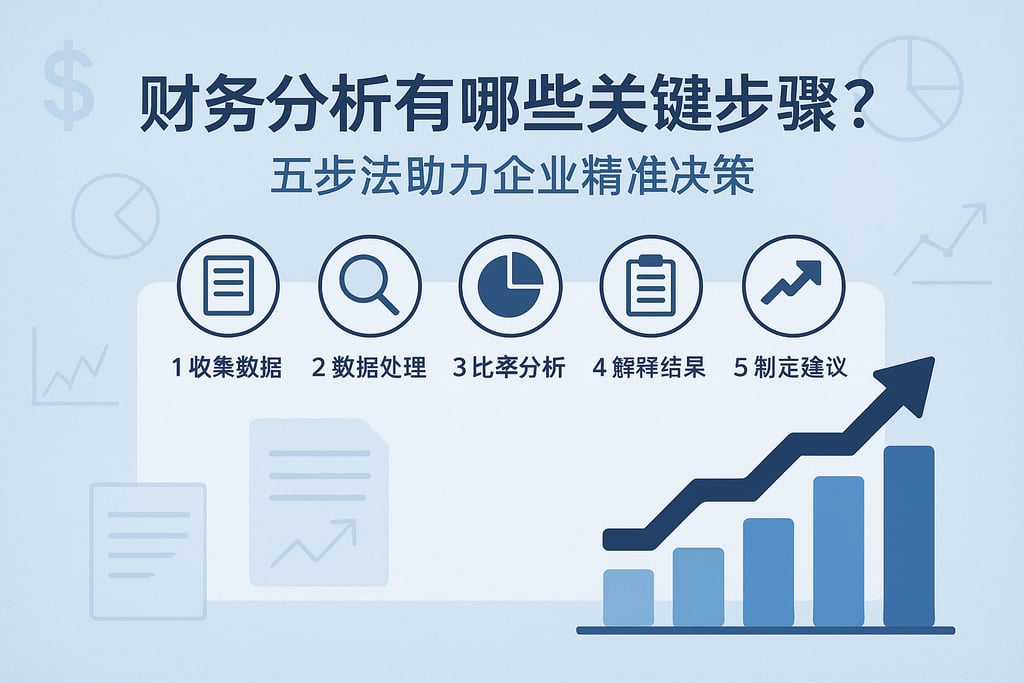 财务分析有哪些关键步骤？五步法助力企业精准决策