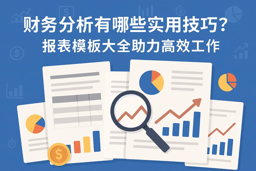 财务分析有哪些实用技巧？报表模板大全助力高效工作