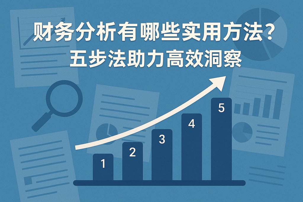 财务分析有哪些实用方法？五步法助力高效洞察