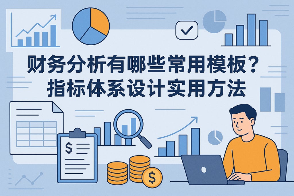 财务分析有哪些常用模板？指标体系设计实用方法