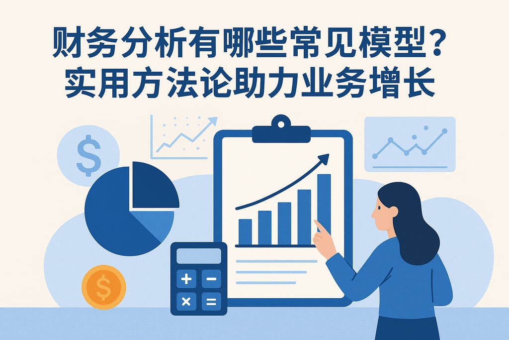 财务分析有哪些常见模型？实用方法论助力业务增长