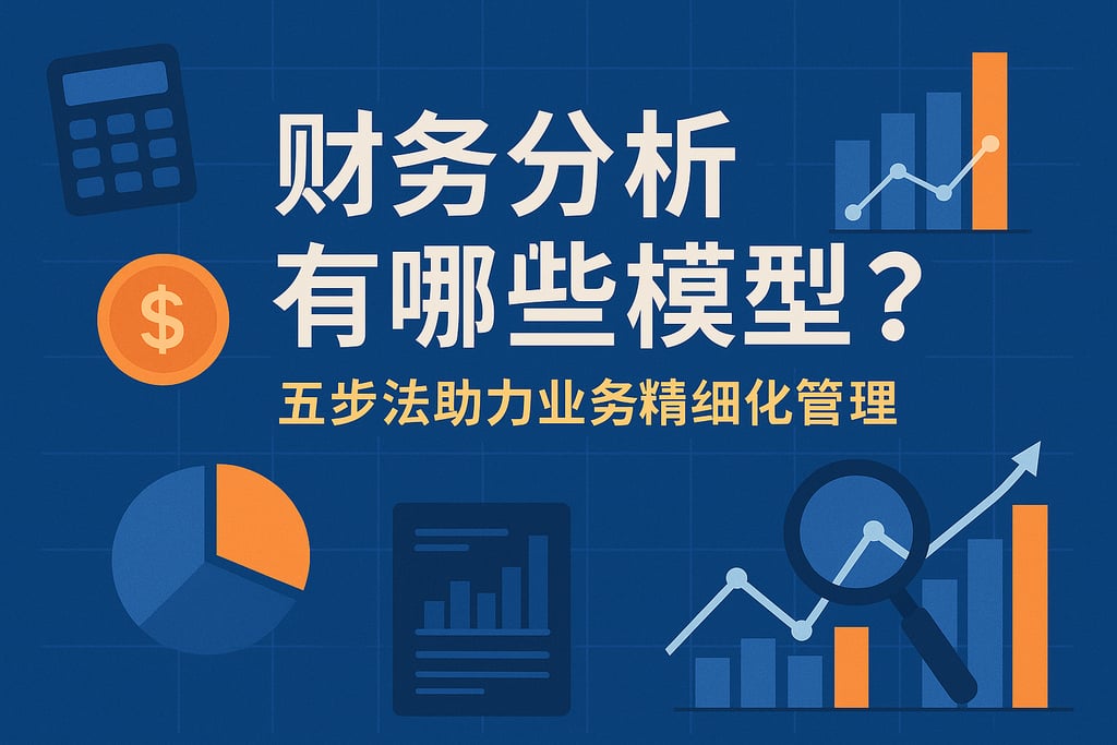 财务分析有哪些模型？五步法助力业务精细化管理