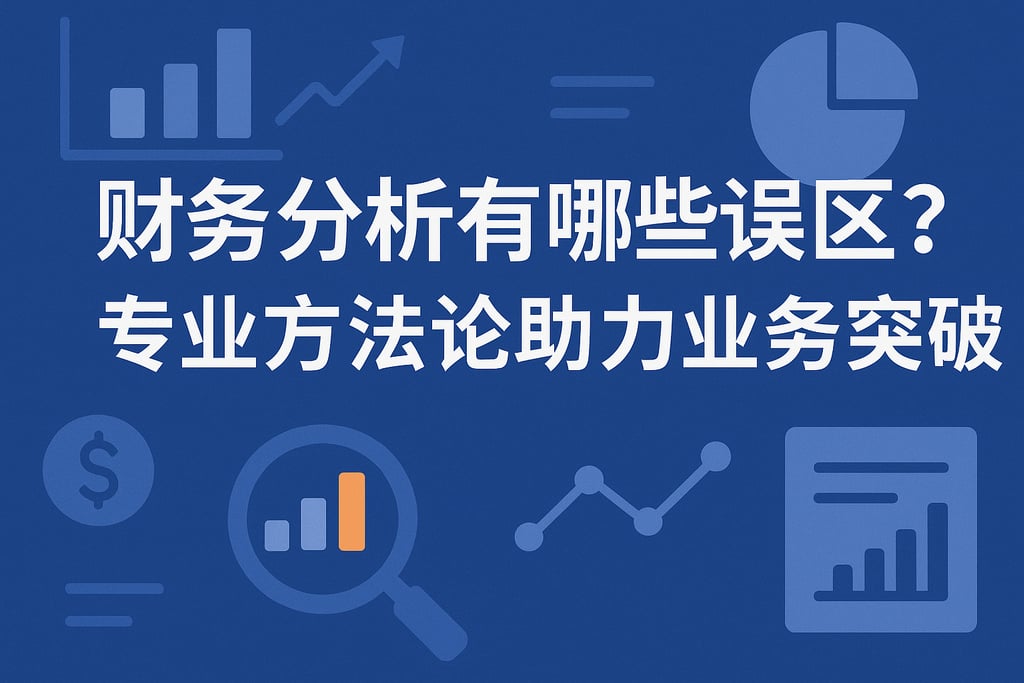 财务分析有哪些误区？专业方法论助力业务突破