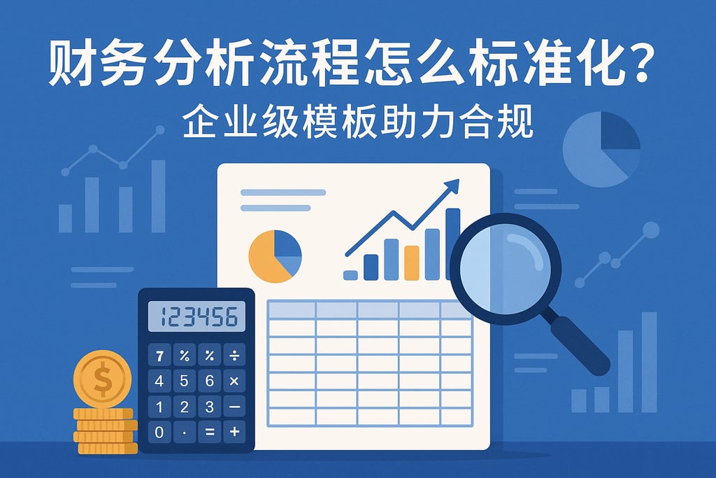 财务分析流程怎么标准化？企业级模板助力合规