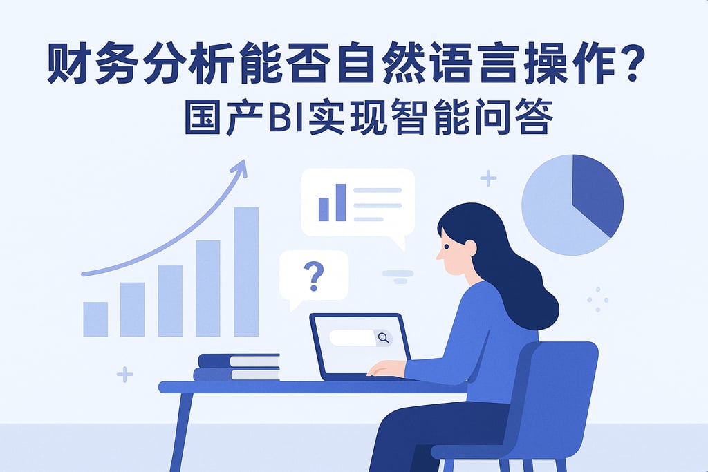 财务分析能否自然语言操作？国产BI实现智能问答