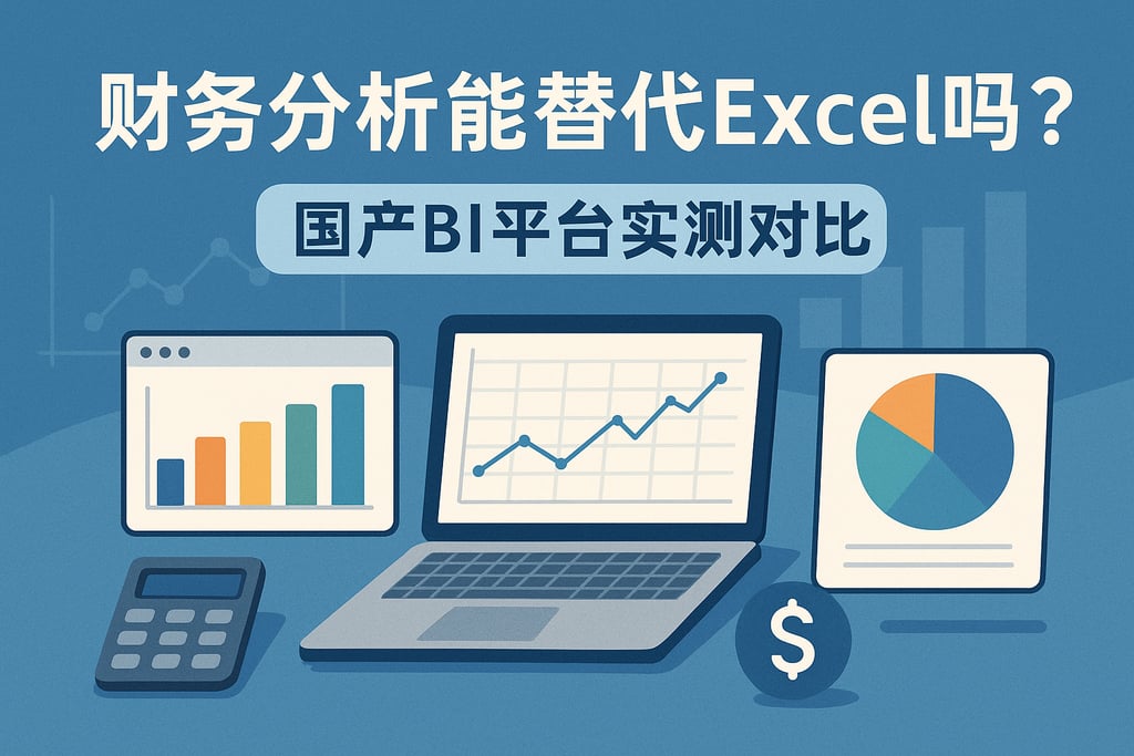 财务分析能替代Excel吗？国产BI平台实测对比