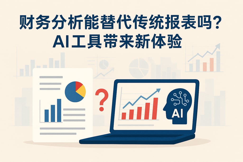 财务分析能替代传统报表吗？AI工具带来新体验