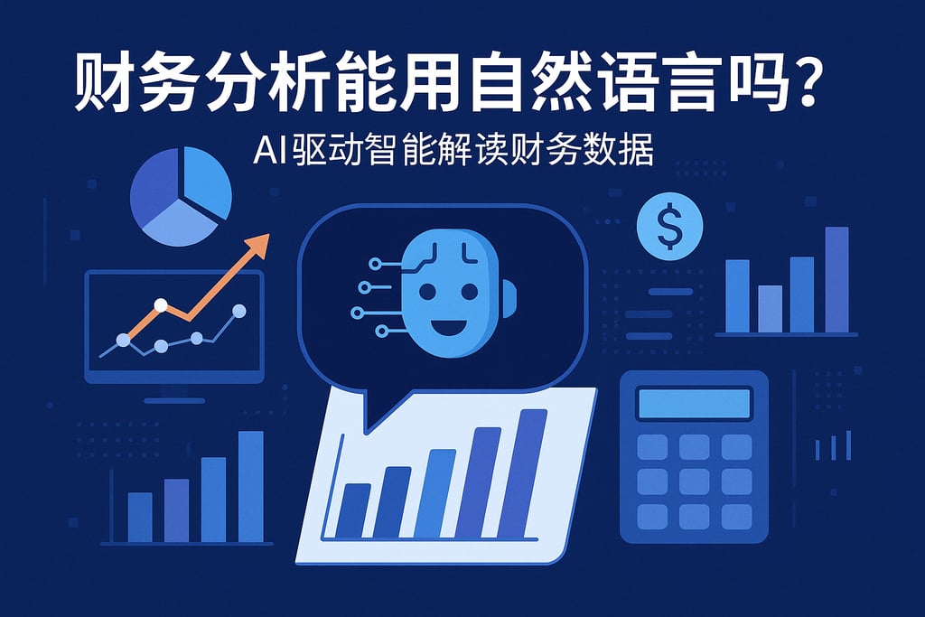 财务分析能用自然语言吗？AI驱动智能解读财务数据