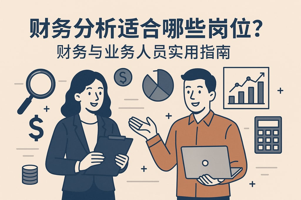 财务分析适合哪些岗位？财务与业务人员实用指南