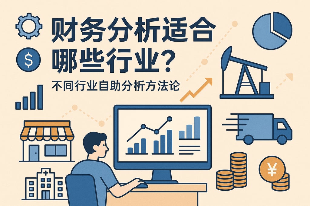 财务分析适合哪些行业？不同行业自助分析方法论