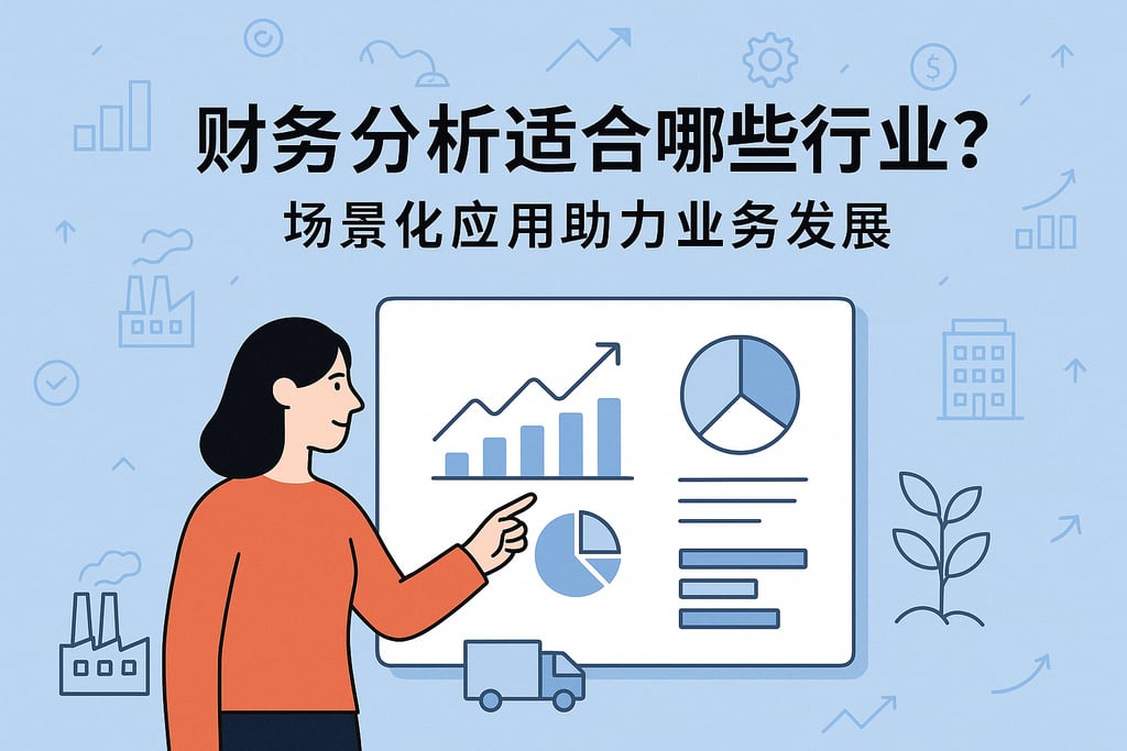 财务分析适合哪些行业？场景化应用助力业务发展