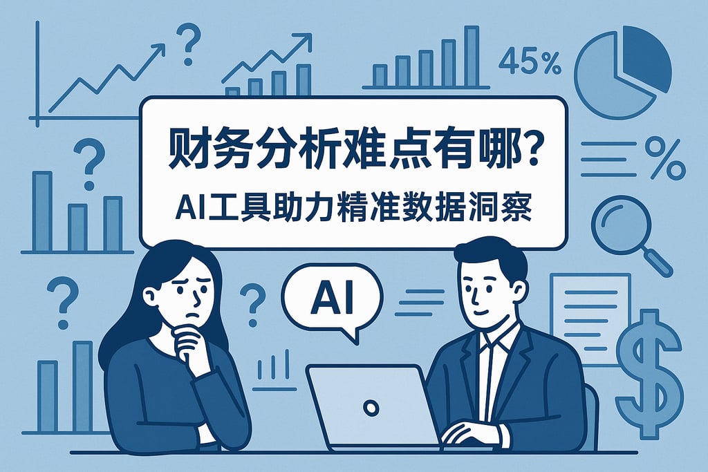 财务分析难点有哪些？AI工具助力精准数据洞察
