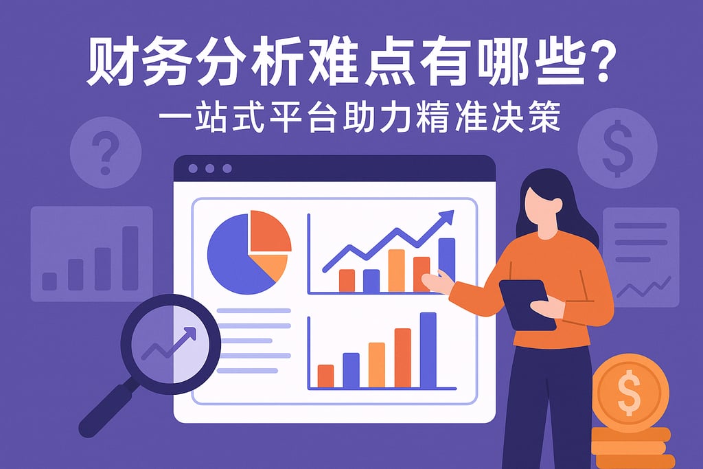 财务分析难点有哪些？一站式平台助力精准决策